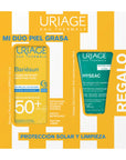 Uriage Kit Bariésun Fluido Matificante SPF 50+ 50 Ml + Hyseac Gel Limpiador Anti-Imperfecciones 50 Ml