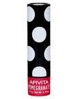 Apivita Stick Labial Hidratante con granada color rosado 4,4g.