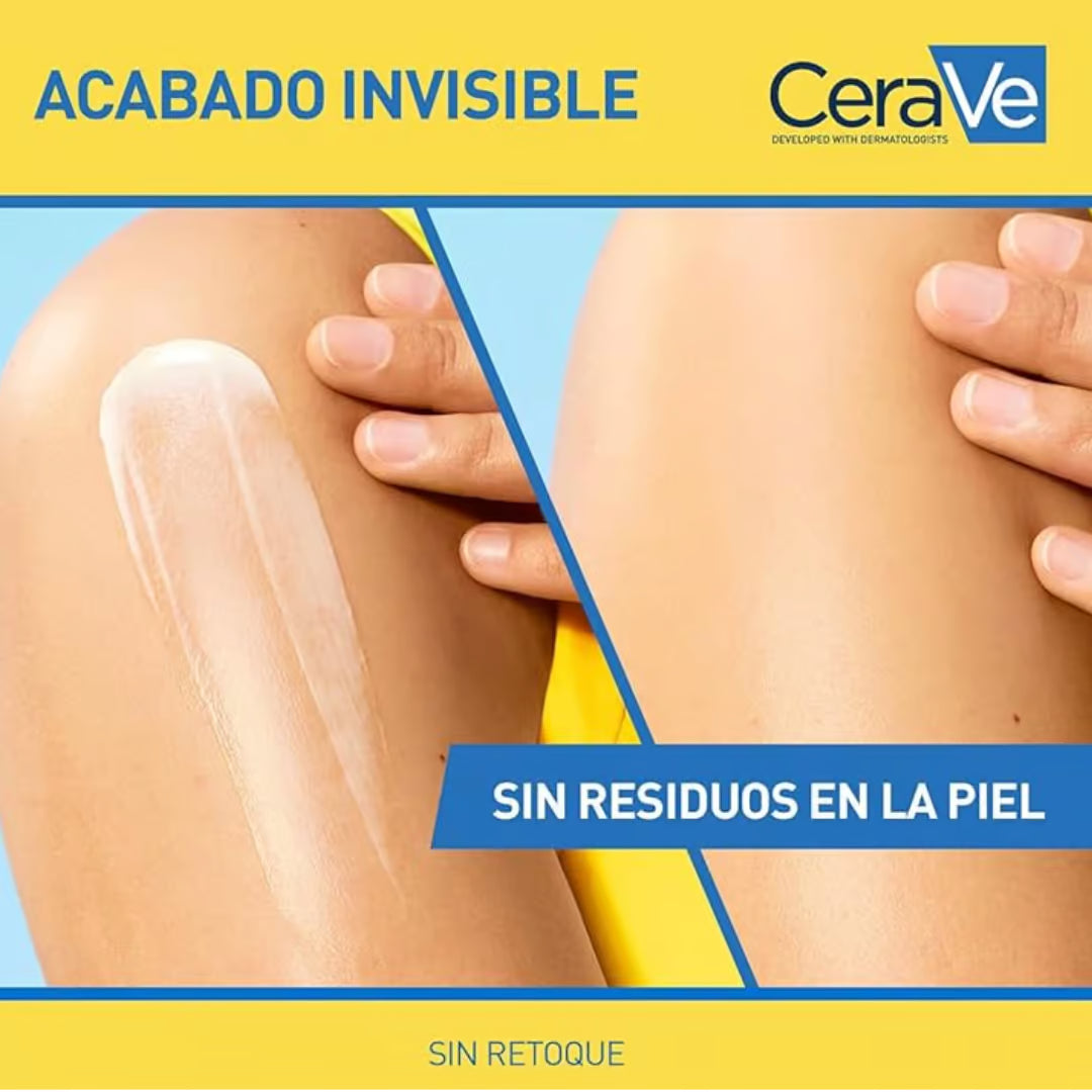 CeraVe Loción Protectora Invisible Hidratante FPS 50 75 ml