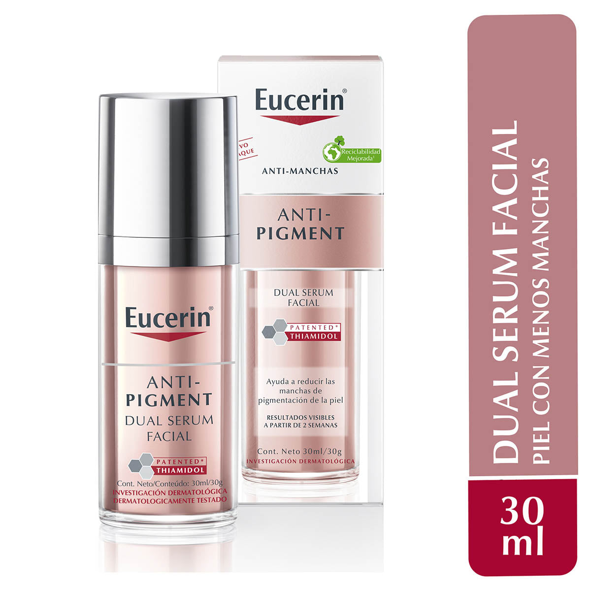 Eucerin anti-pigment dual serum facial anti-hiperpigmentación 30ml (Mono-chamber)