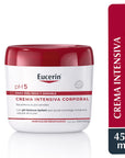 Eucerin pH5 crema intensiva corporal para piel seca y sensible 450ml.