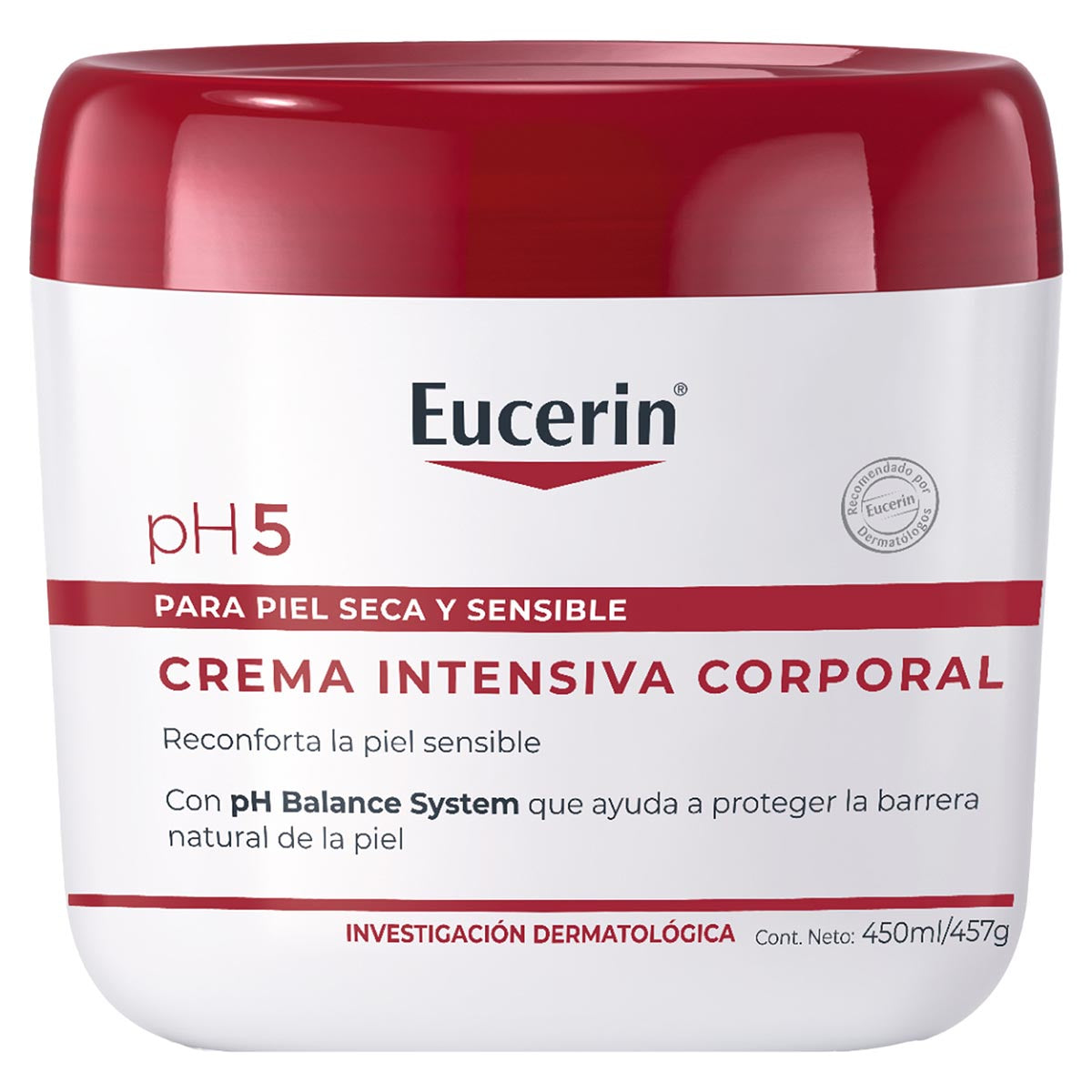 Eucerin pH5 crema intensiva corporal.