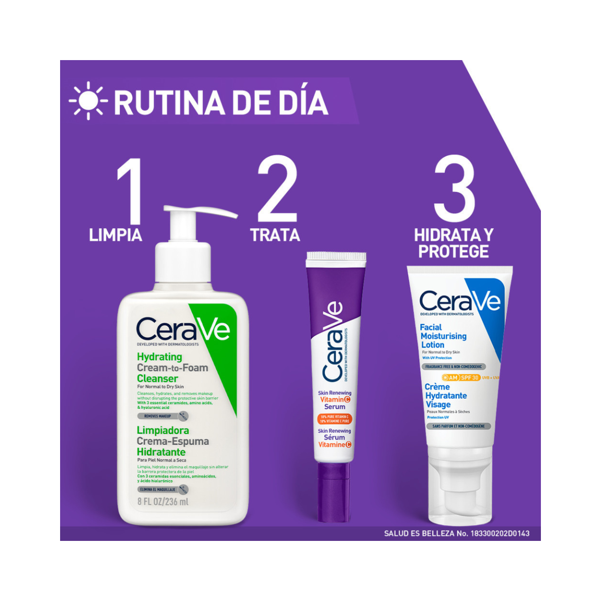 CeraVe Skin Renewing Serum Vitamina C Antioxidante 30 Ml