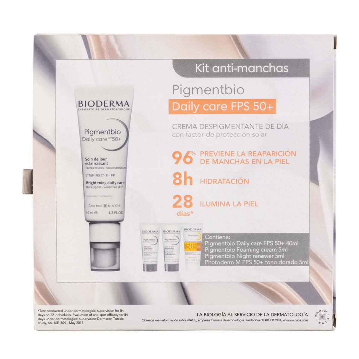 Bioderma Kit Pigmentbio antimanchas, Limpia, trata y protege áreas sensibles