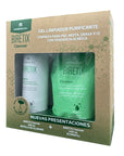 Cantabria Labs, kit biretix cleanser botella de aluminio de gel limpiador purificante 400 ml + Refill 400ml.