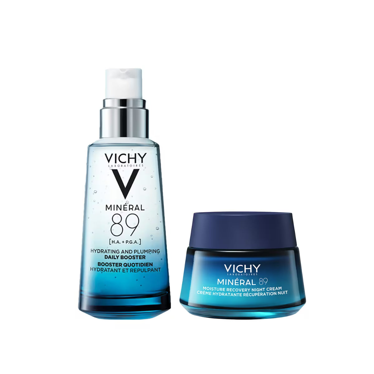 Vichy Kit Minéral 89 Sérum Hidratante + Crema de Noche