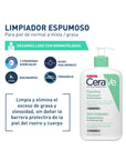 CeraVe Kit Gel Limpiador Espumoso 473 ml + Gel Limpiador Espumoso 88 ml