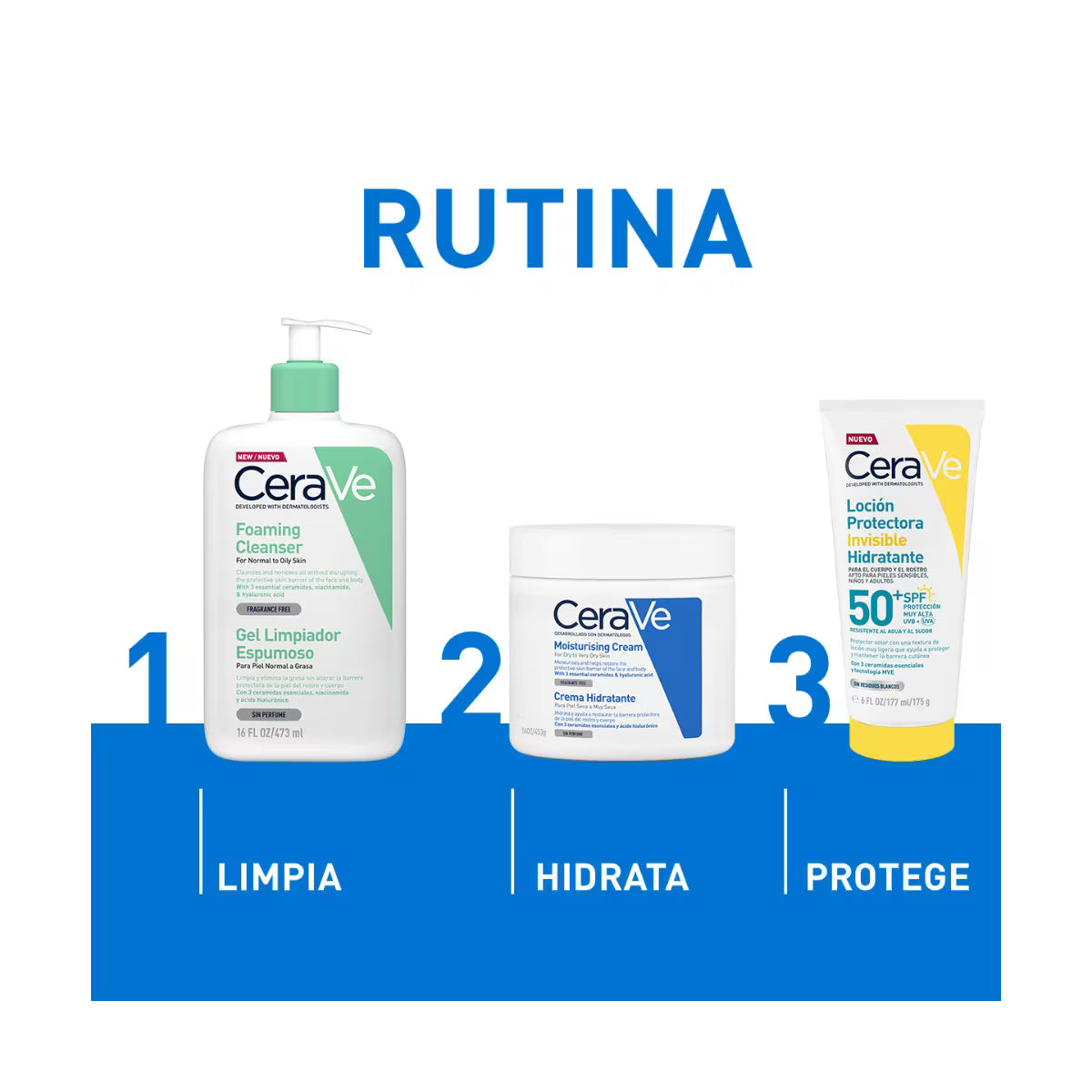 CeraVe Kit Crema Hidratante 454 g + Crema Hidratante 50 ml