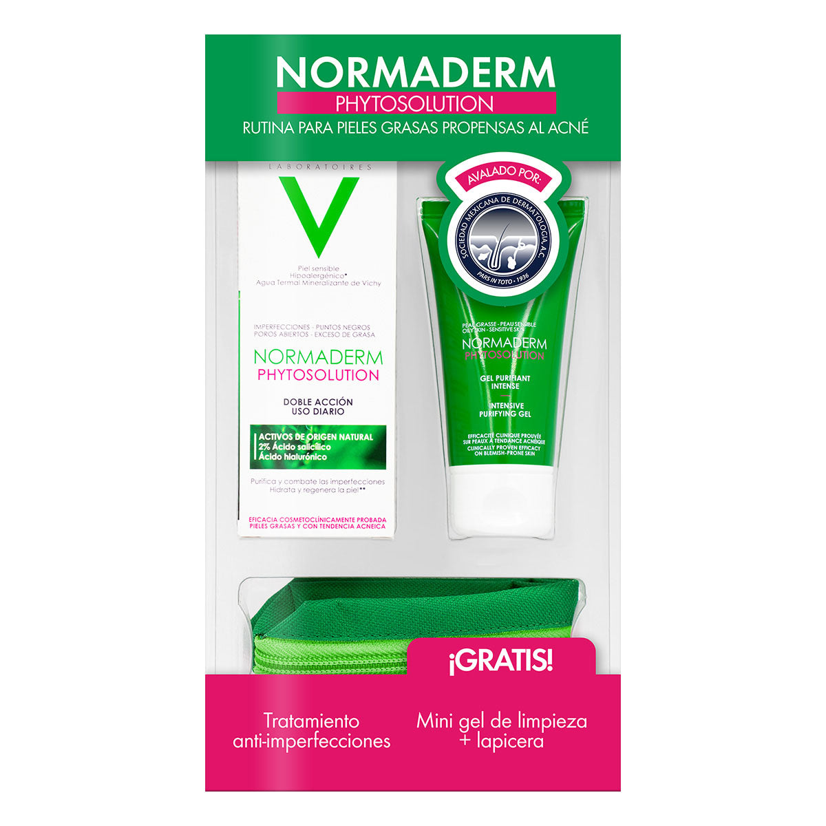 Vichy Kit normaderm phytosolution anti-imperfecciones.