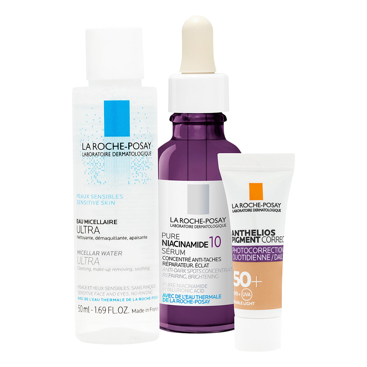 La Roche Posay Kit anti-manchas iluminador y reparador.