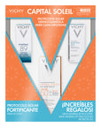 Vichy kit capital soleil protección solar rostro + mineral 89 fortificante verano 23