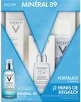 Vichy kit mineral 89 xmas 2023 fortalece e hidrata.