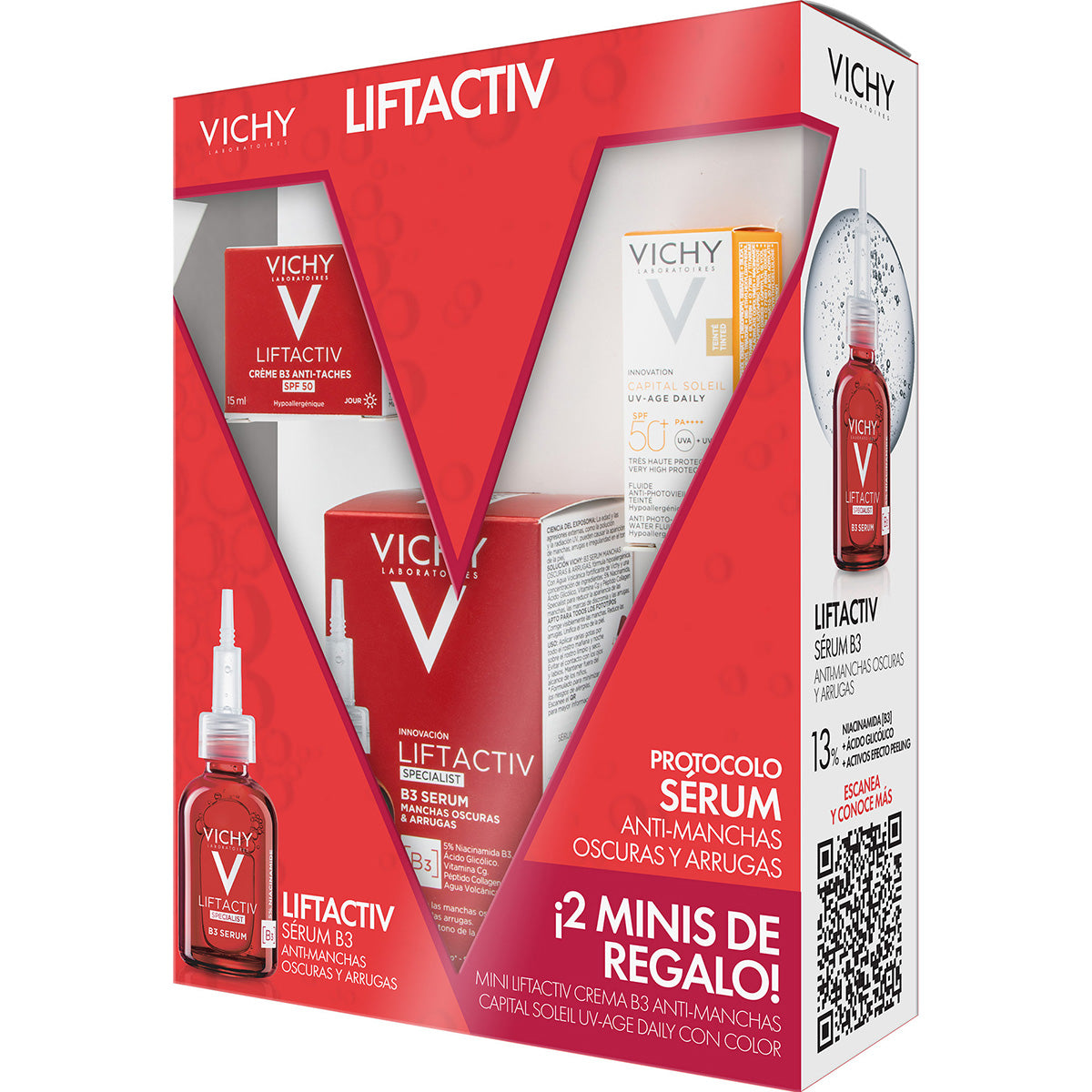 Vichy kit b3 xmas 2023 anti-manchas.