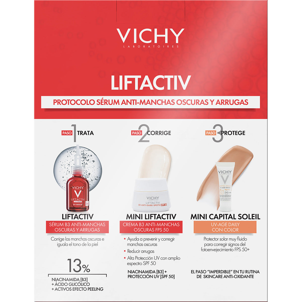 Vichy kit b3 xmas 2023 anti-manchas.