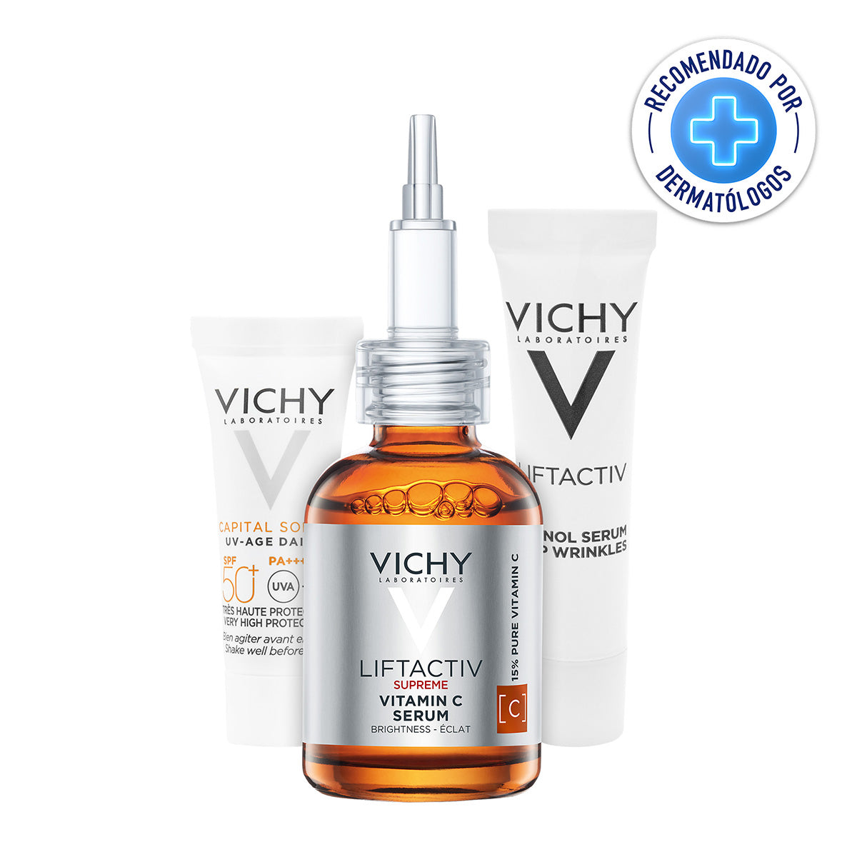 Vichy Kit Liftactiv Supreme Vitamin C, Protocolo anti-oxidante.