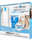 La Roche Posay Effaclar Duo+, Rutina para piel mixta a grasa con tendencia acneica, Kit Effaclar Duo+ Effaclar Gel + Anthelios UV MUNE 400 Fluido Con Color