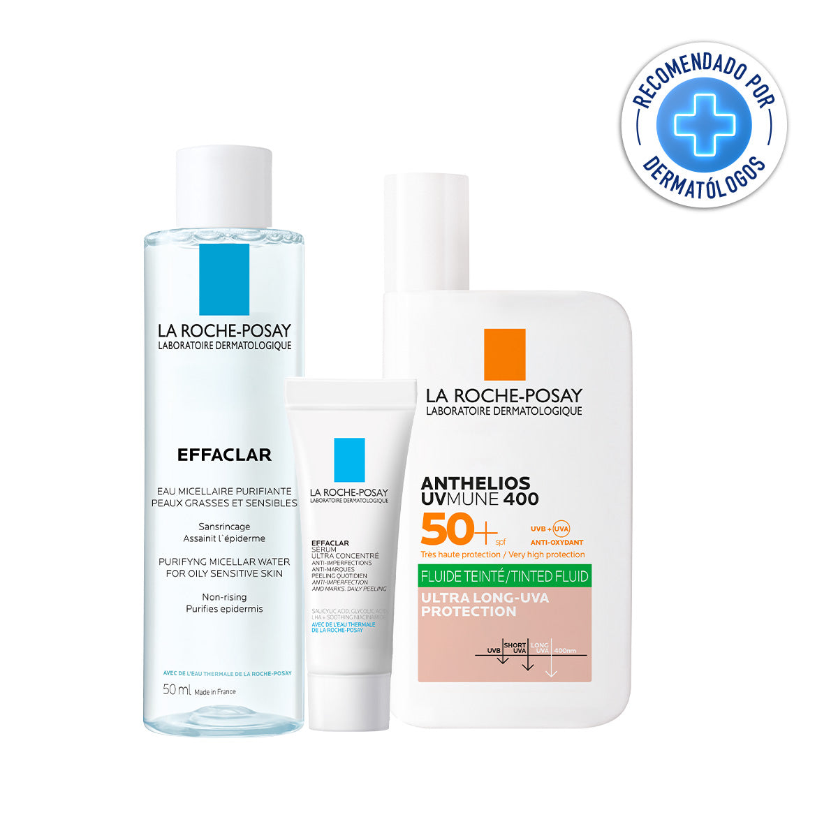Posay Kit La Roche-Posay Kit Anthelios UV Mune 400 Fluido c/c Oil Control 50 ml ...