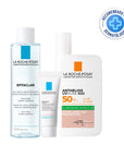 La Roche Posay Kit-Anthelios UV Mune 400 Fluido c/c Oil Control 50ml+Effaclar Eua Micelar Ultra 50ml+Effaclar Serum Ultra Concentrado 3ml.
