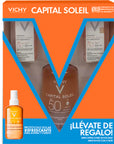 Vichy KIT-CAPITAL SOLEIL AGUA PROTECTOR SOLAR 200ML+CAPITAL SOLEIL UV-AGE DAILY TEINTE TINTED 3ML+CAPITAL SOLEIL UV-AGE DAILY 3ML.