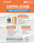 Vichy KIT-CAPITAL SOLEIL AGUA PROTECTOR SOLAR 200ML+CAPITAL SOLEIL UV-AGE DAILY TEINTE TINTED 3ML+CAPITAL SOLEIL UV-AGE DAILY 3ML.