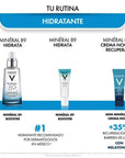 Vichy Kit Mineral 89 Booster 50 ml + Crema de Noche 3 ml + Concentrado Hidratante y Fortalecedor 5 ml