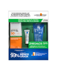La Roche Posay Kit Anthelios UV Mune 400 Gel-Crema Oil Control  50 ml + Effaclar Gel 50 ml + Effaclar Sérum Ultra 3 ml