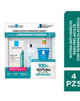 Kit La Roche Posay - Effaclar ultra concentrated sérum 30ml + Effaclar gel limpiador +M 50ml + Hyalu b5 sérum 10ml + Anthelios UV mune 400 fps50 + Oil control fluido 3ml