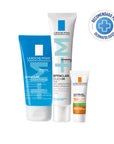 Kit-Effaclar Duo+M 40ml + Effaclar gel moussant 50ml + Anthelios UV mune 400 3ml.