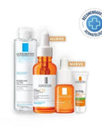 La Roche-Posay Kit Pure Vitamin C12 Oil Control Serum 30 ml + Agua Micelar 50 ml + Mini Serum 10 ml+ Anthelios UV Mune 50+ 3 ml