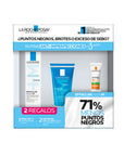 Kit La Roche Posay - Effaclar Duo+M 40ml + Effaclar gel limpiador +M 50ml + Anthelios UV mune 400 fps50+ oil control fluido 3ml
