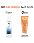 Vichy Kit Capital Soleil Crema SPF 50+ 300 ml + Agua Termal 150 ml