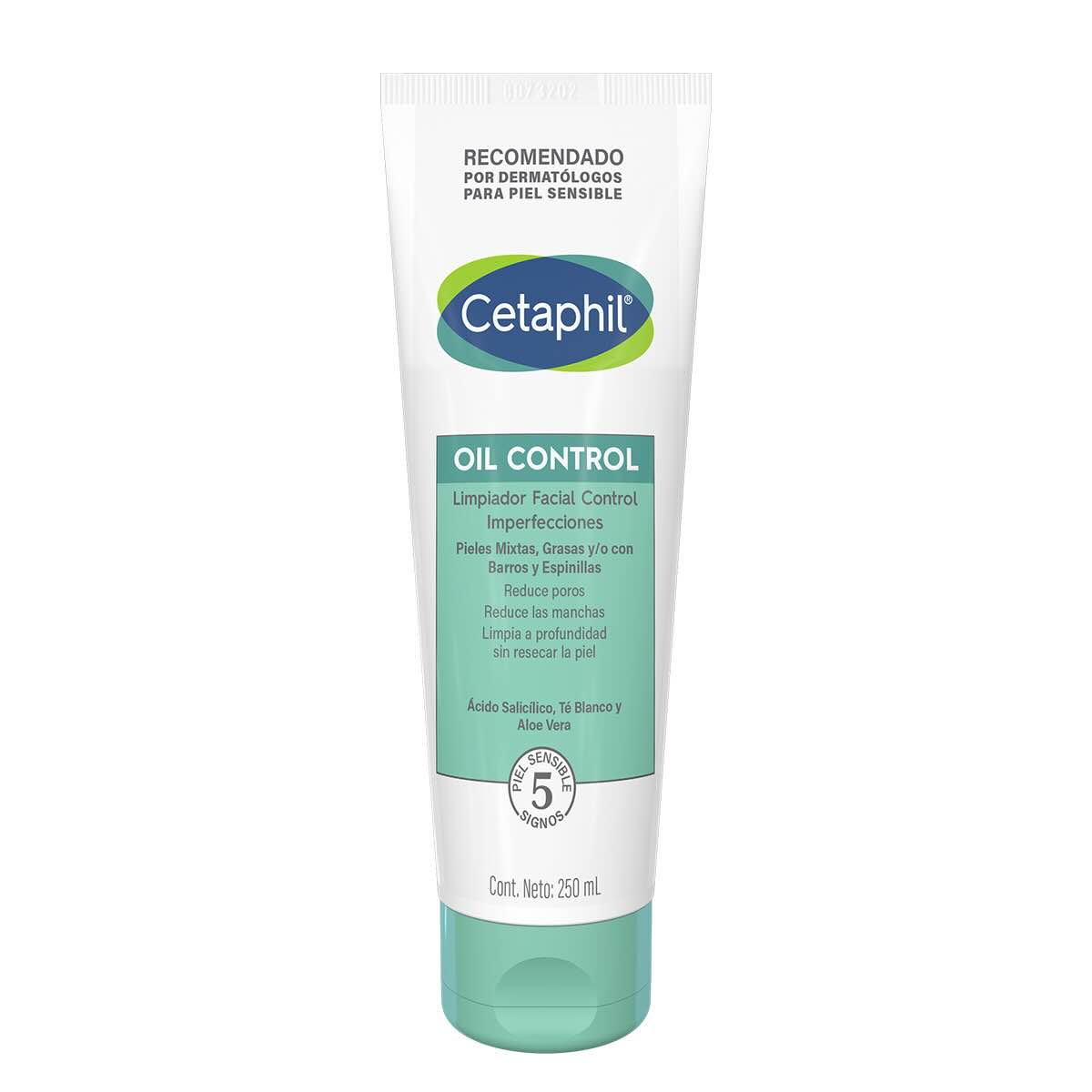 Cetaphil Oil Control limpiador facial anti imperfecciones 250ml.
