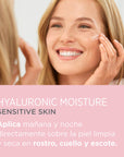 Isdin Isdinceutics Hyaluronic Moisture Refill, hidratante para piel sensible 50gr.