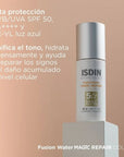 ISDIN Fusion Water Magic Repair C/C SPF50 Protector Solar Reparador con Color 50 ml