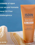 Isdin Body Glow Fotoprotector Corporal con acabado luminoso SPF30 200 ml