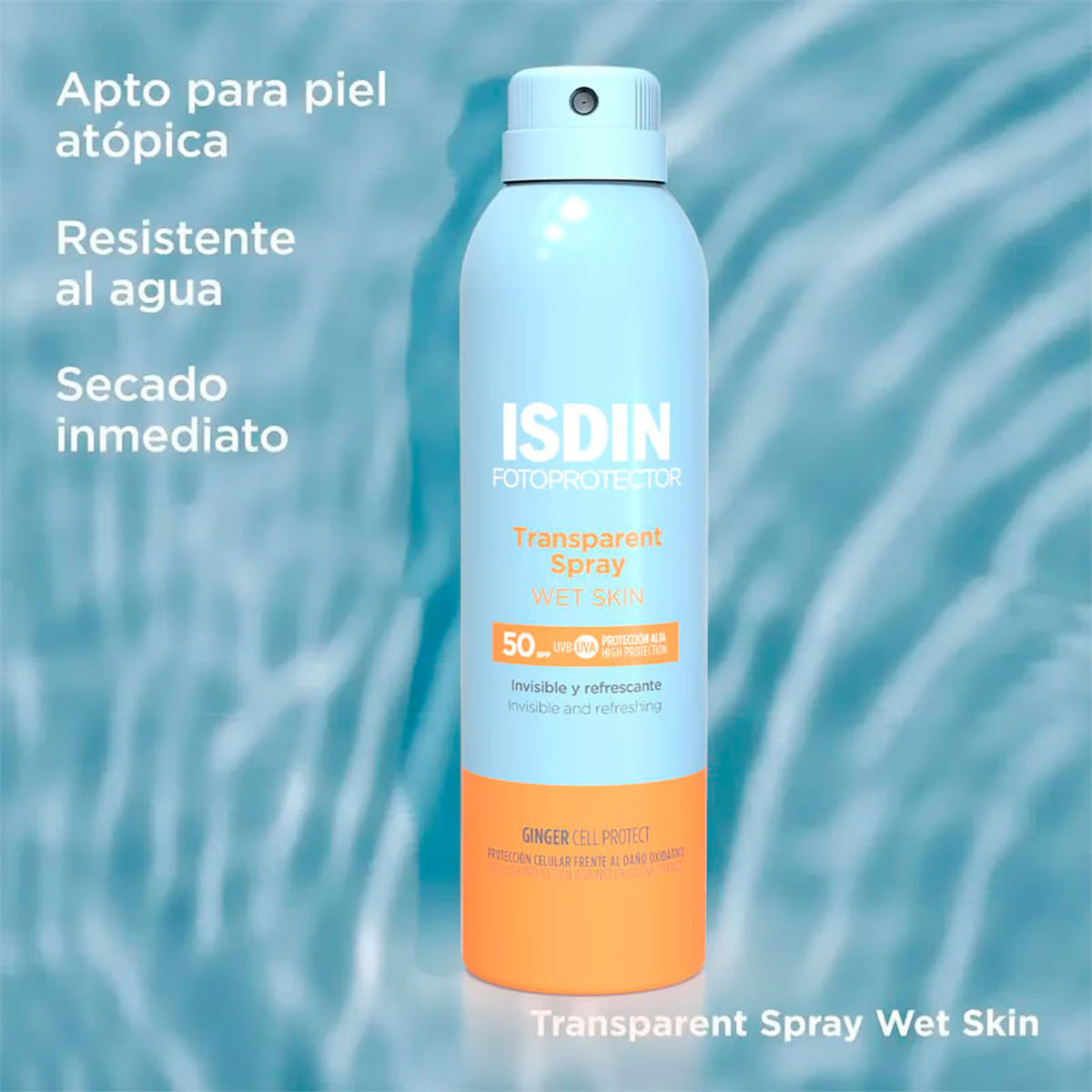 Isdin Fotoprotector Transparent Spray Wet Skin SPF50 100 ml