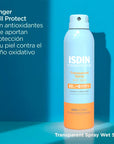 Isdin Fotoprotector Transparent Spray Wet Skin SPF50 100 ml