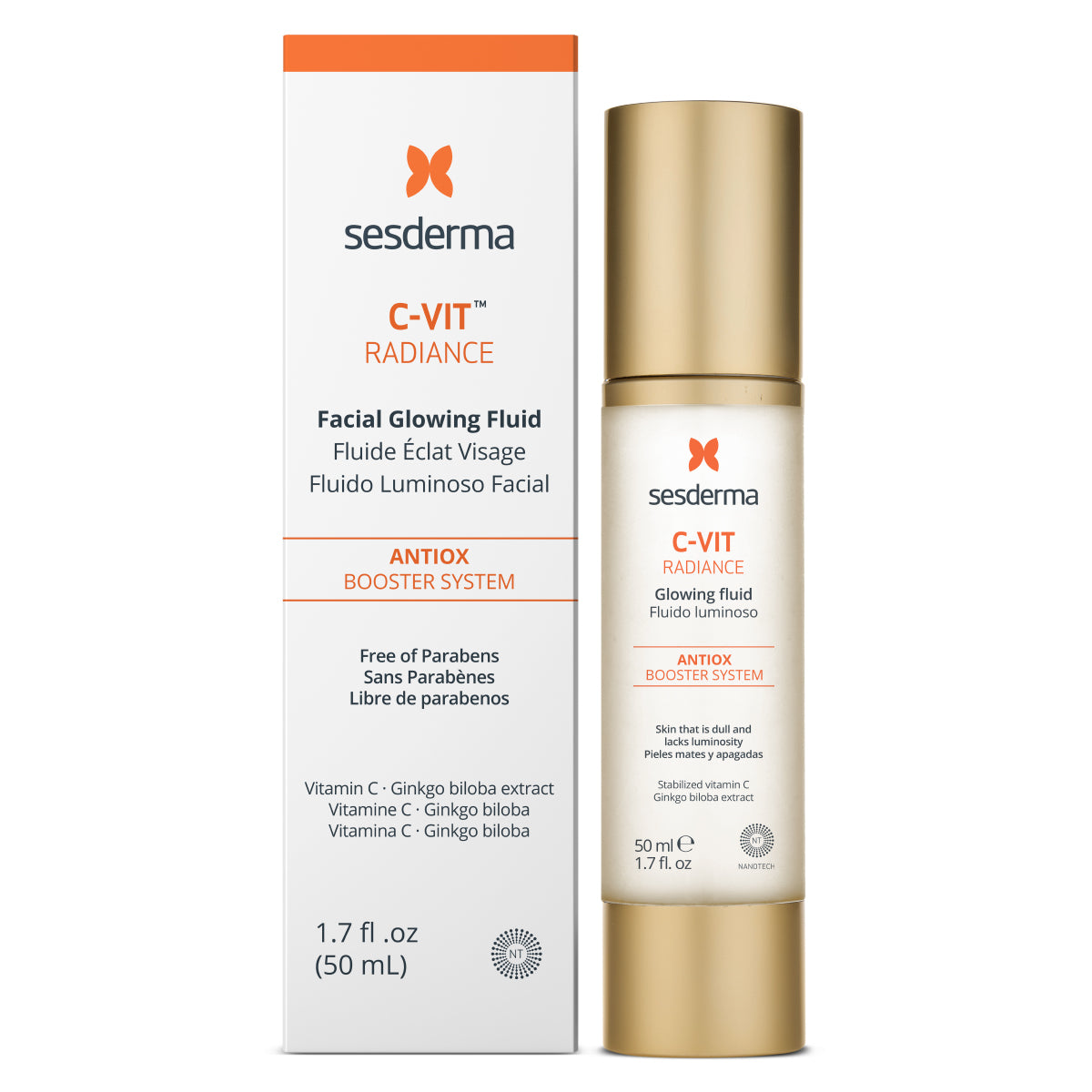 Sesderma S-c-vit radiance fluido luminoso 50ml.