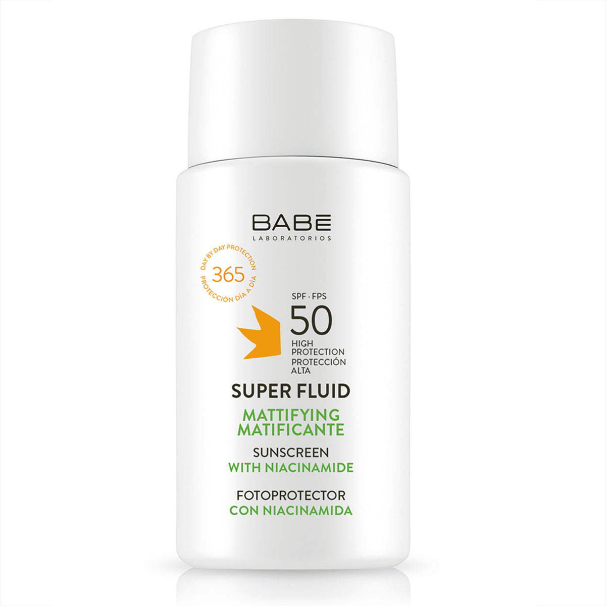 Babe Fotoproteccion facial super fluido matificante spf50 50ml.