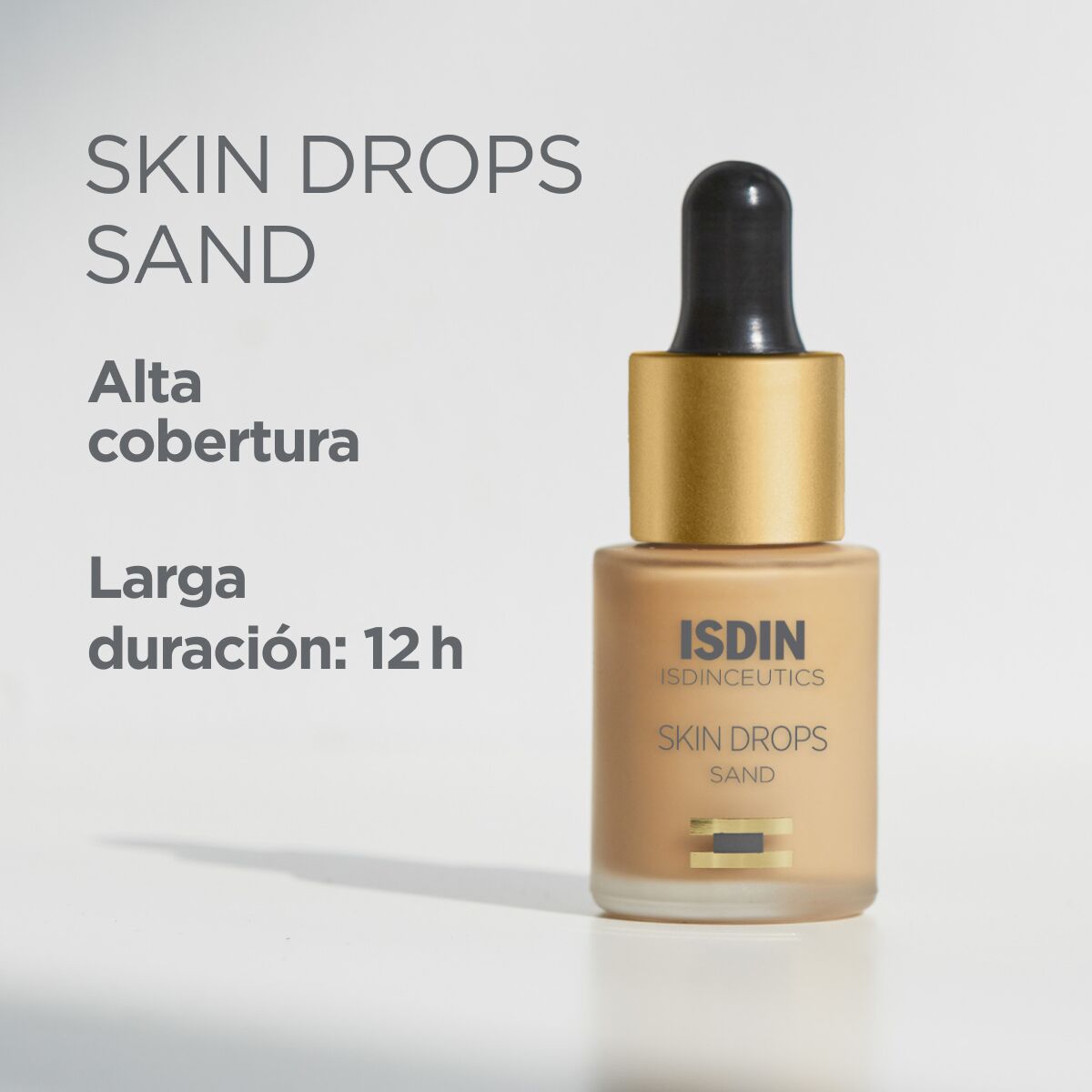 Isdin Isdinceutics maquillaje liquido skin drop color arena 15ml.