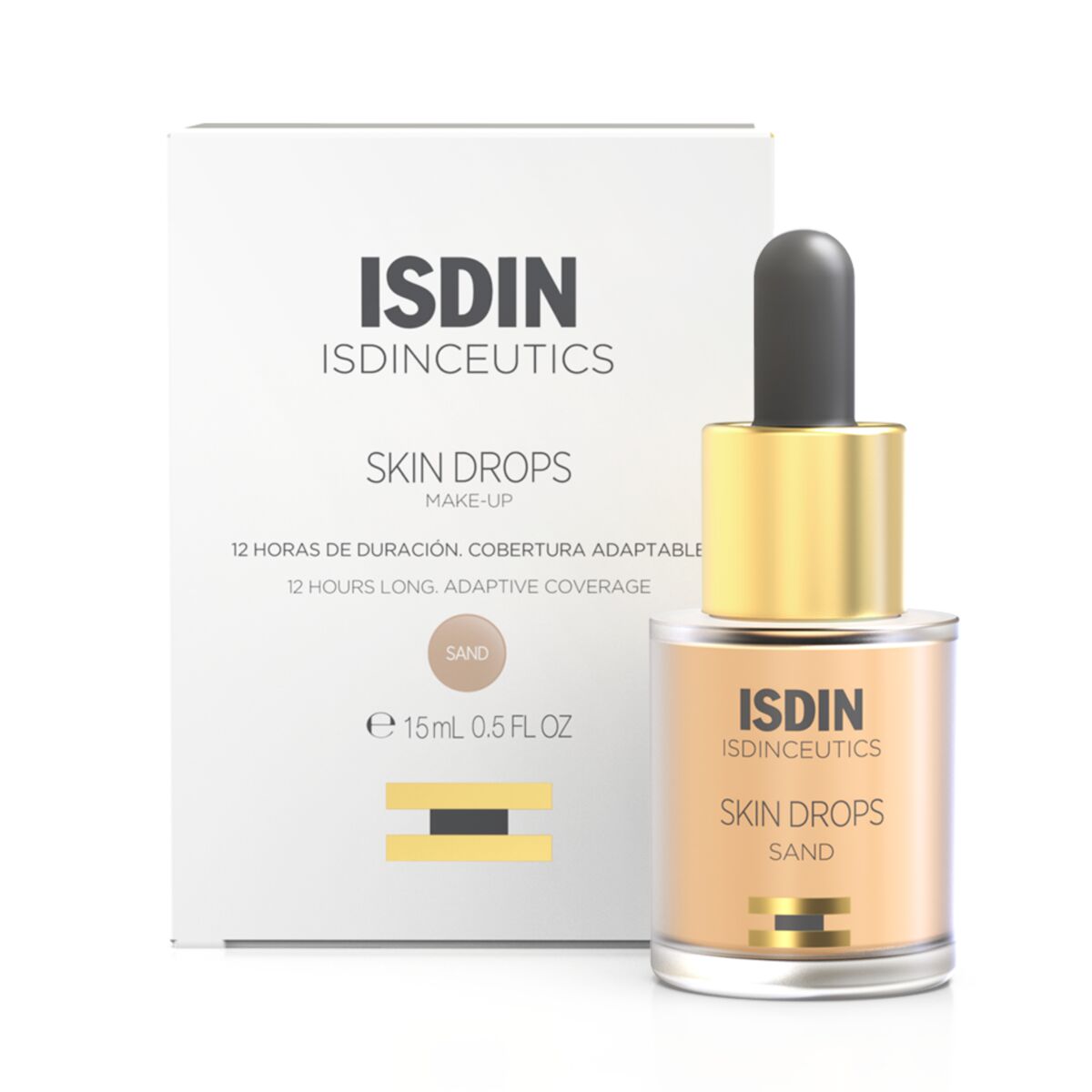 Isdin Isdinceutics Maquillaje líquido Skin Drop Color arena 15 ml ...