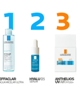 La Roche-Posay Kit Anthelios UV Air 40 Ml + Agua Micelar 50 Ml + Hyalu B5 Serum 10 Ml