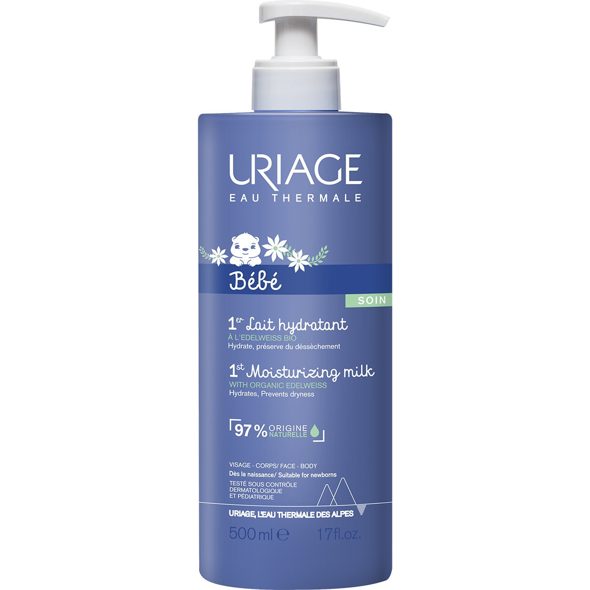 Uriage Baby Leche Hidratante 500 ml