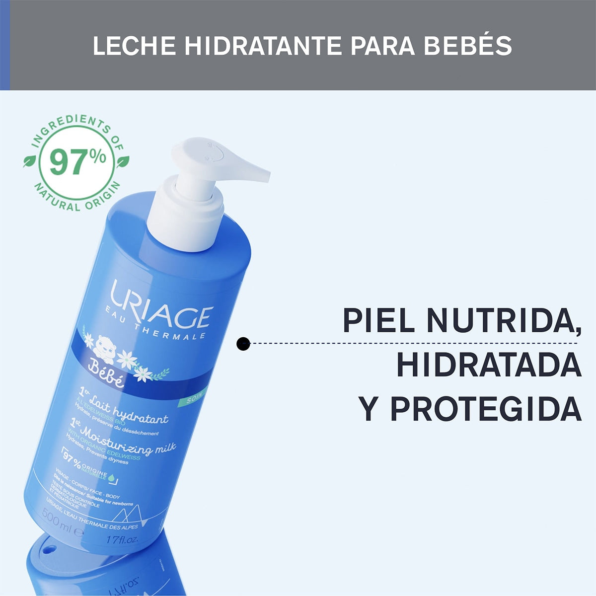 Uriage Baby Leche Hidratante 500 ml