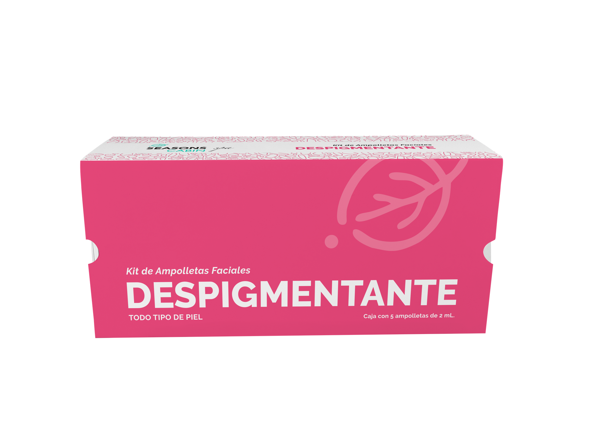Season Love Your Skin Cabin Spa Ampolleta Despigmentante 5 pzas (2ml c/u)