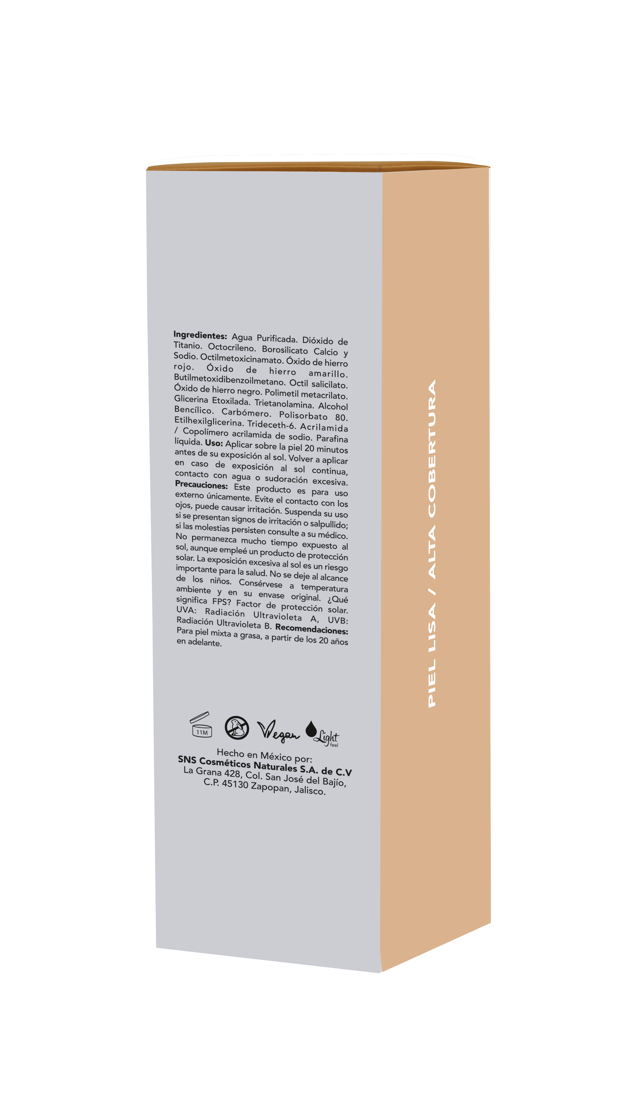 Season Love Your Skin Protector solar FPS50 Toque Seco Tono Medio 45 g