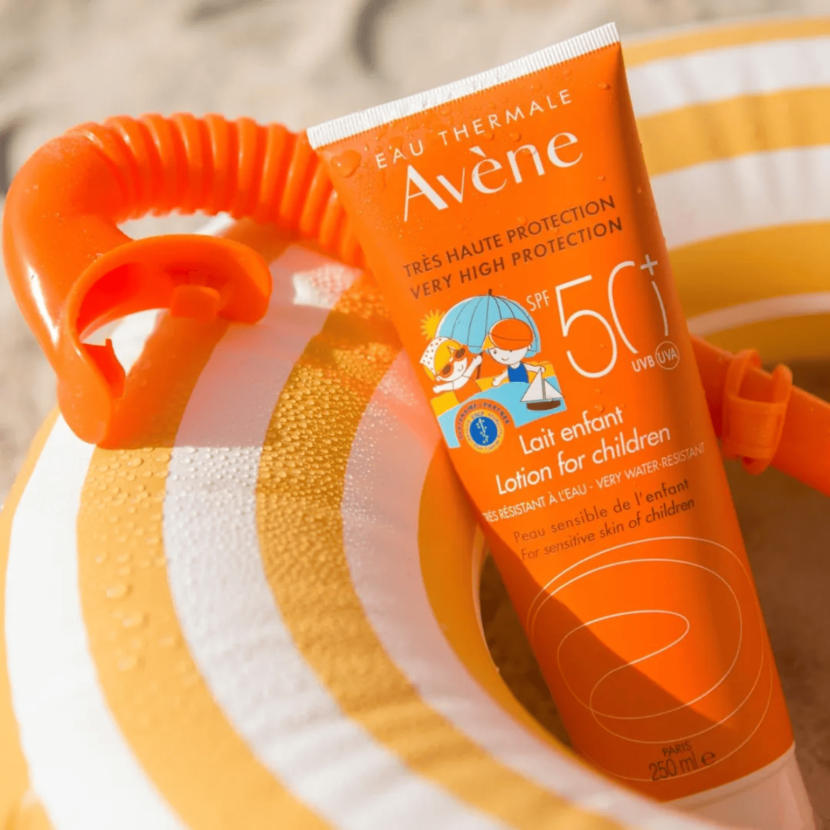 Avene leche Protector solar FPS50 para niños 250ml.