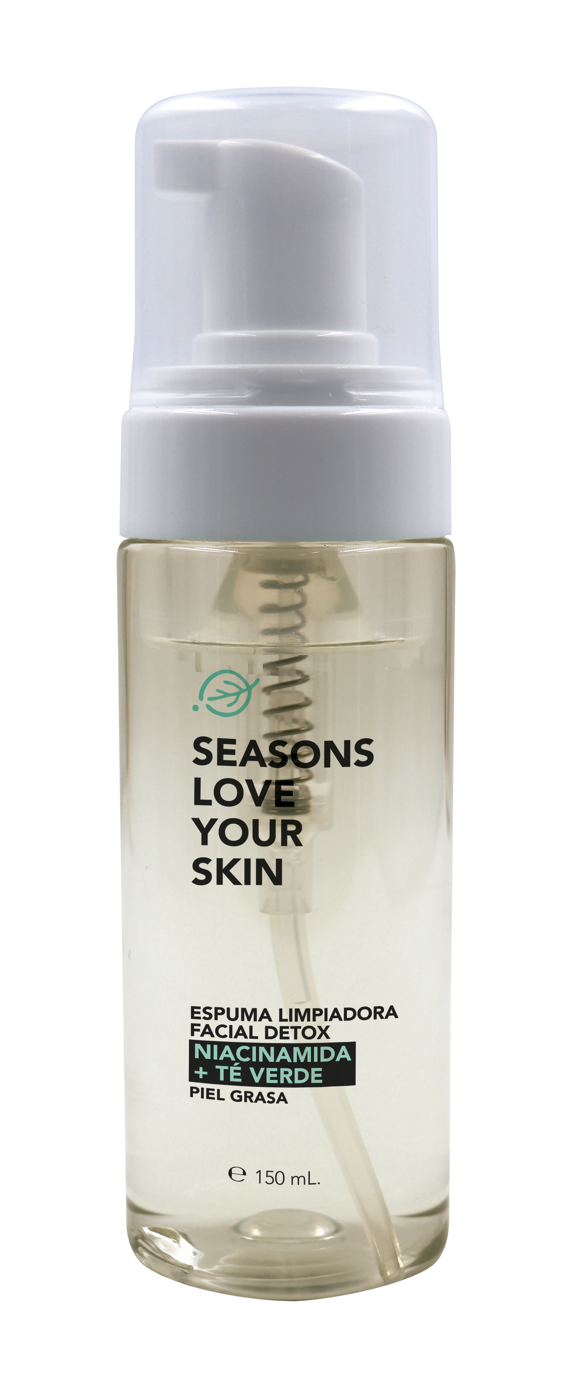 Season Love Your Skin Dermolimpiador Espuma Niacinamida + té verde 150 ml