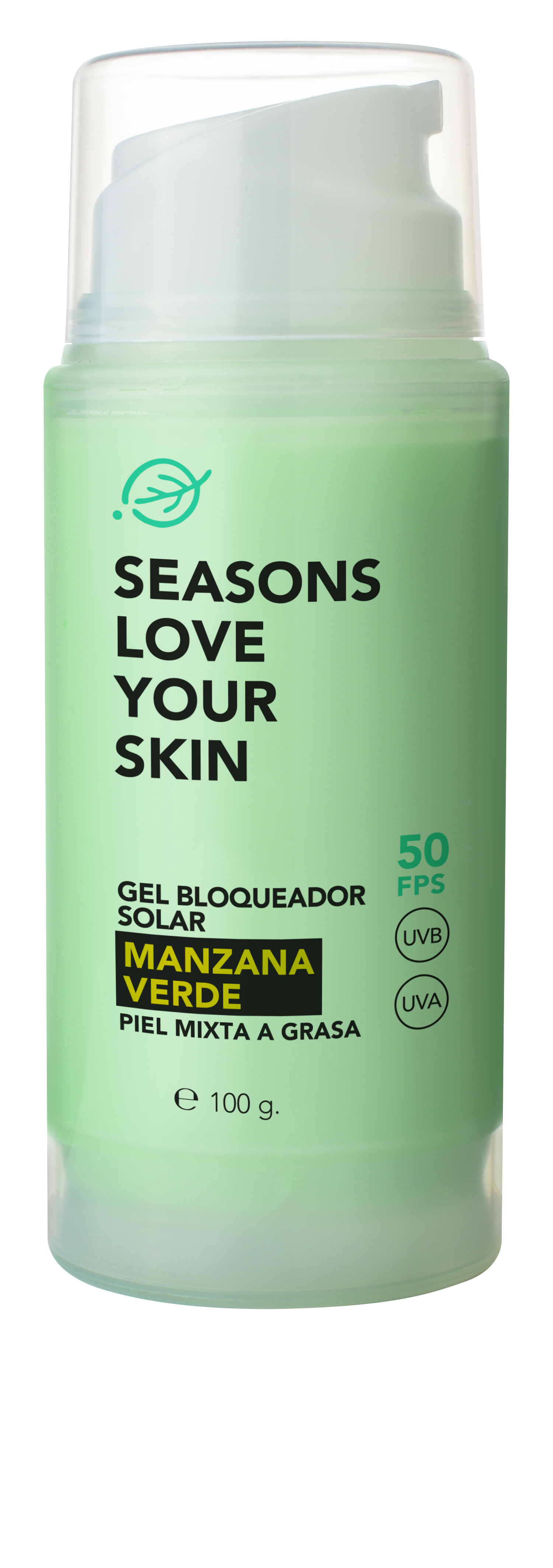 Season Love Your Skin Protector solar FPS50 Manzana Verde 100 g