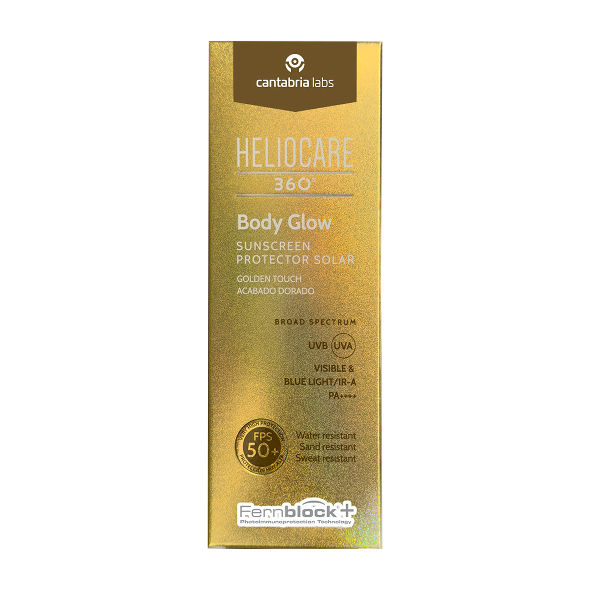 Heliocare 360° Body glow protector solar FPS50+.